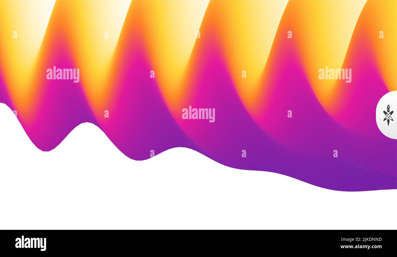 Abstract sfondo con effetto dinamico. Vettore di movimento illustrazione. Gradienti alla moda. Può essere utilizzato per la pubblicità, marketing, presentazione. Illustrazione Vettoriale