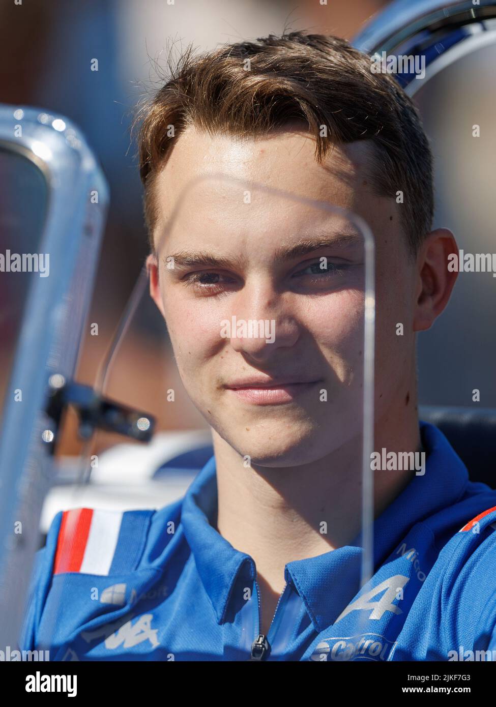 Oscar Piastri durante il Gran Premio di Formula uno di Melbourne all'Albert Park Foto Stock