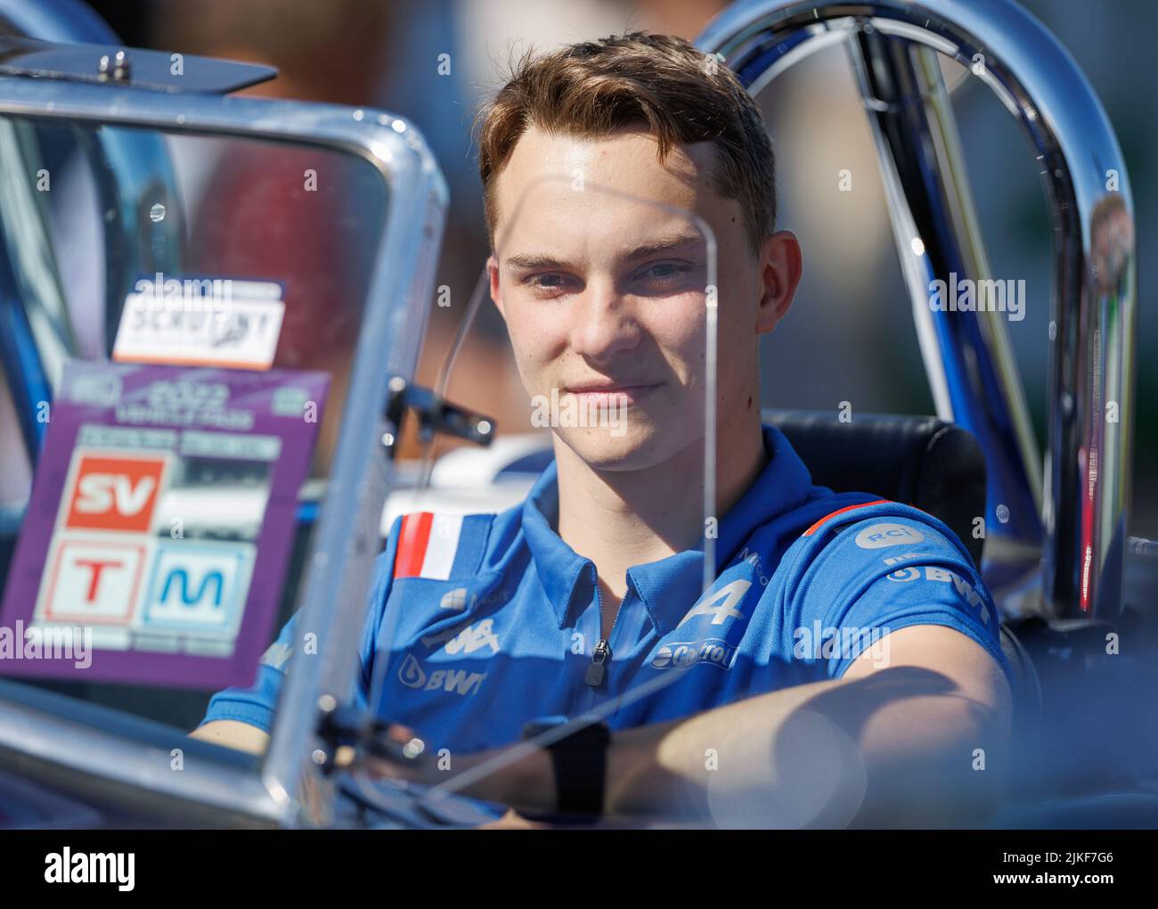 Oscar Piastri durante il Gran Premio di Formula uno di Melbourne all'Albert Park Foto Stock
