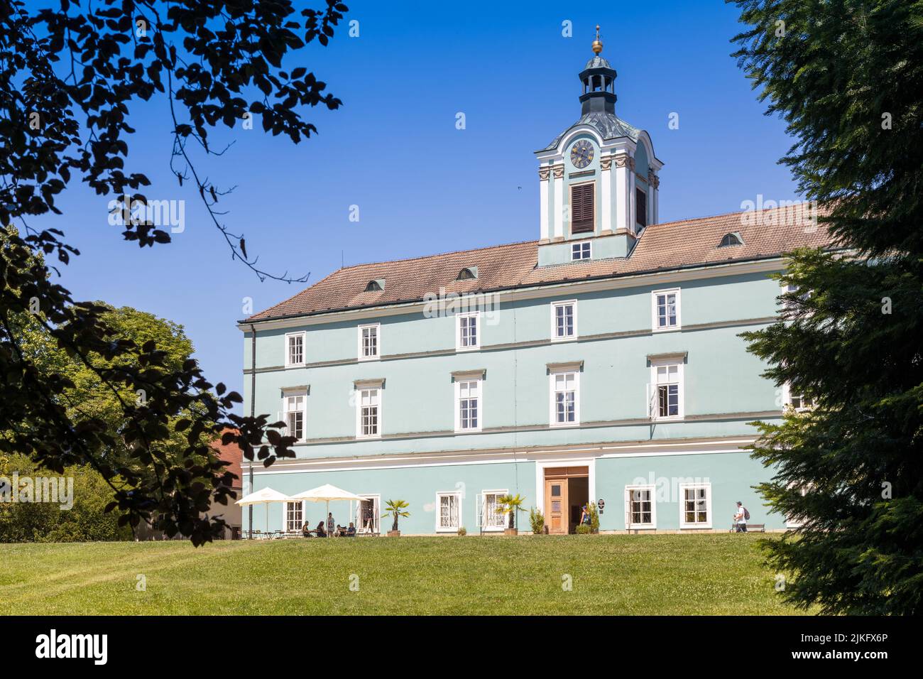 Nový zamek Dacice, Jihocesky kraj, Ceska republika / nuovo castello, Dacice città, repubblica Ceca Foto Stock