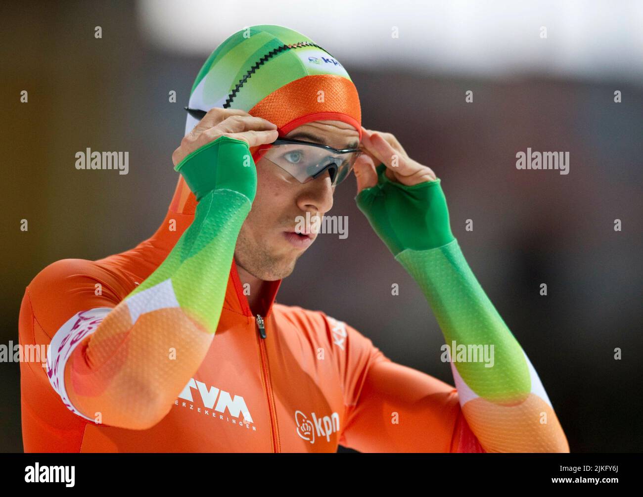 ARCHIVIO FOTO: Simon KUIPERS turns 40 on August 9, 2022, Simon KUIPERS (NED) 1000m Men's Speed Skating World Cup 2010/2011 a Berlino on 21.11.2010. ?SVEN SIMON#Prinzess-Luise-Strasse 4179 Muelheim/R uhr #tel. 0208/9413250#fax. 0208/9413260#GLSB ank, conto n.: 4030 025 100, BLZ 430 609 67# www. Foto Stock