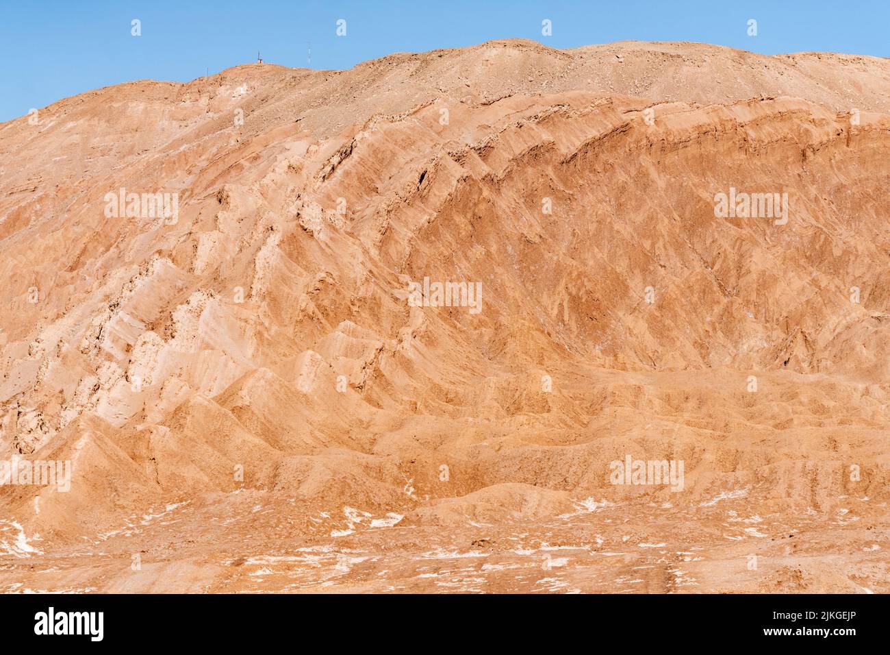 L'Escarpata di El Bordo delle Saline o Cordillera de la SAL. Deserto di Atacama vicino a San Pedro de Atacama, Cile. Foto Stock