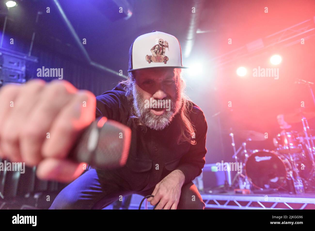 Reef, Live immagini ad alta risoluzione della leggendaria band indie rock di Glastonbury, suonando dal vivo nel tour 2022, per il tour degli album Shoot Me Your Ace. Foto Stock