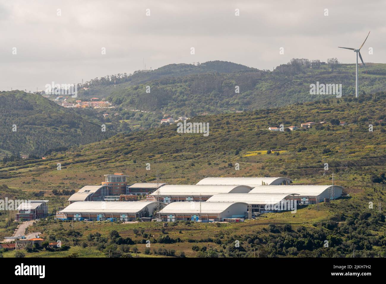 Il parco industriale Loures Business Park a Sao Juliao do Tojal Foto Stock