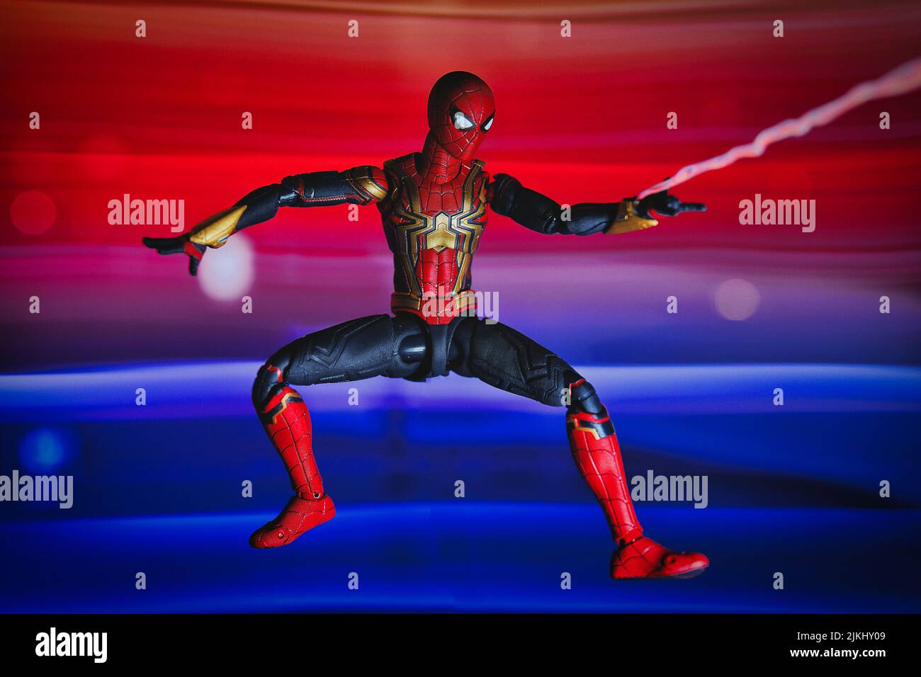 Figura di azione dello spiderman immagini e fotografie stock ad alta  risoluzione - Alamy