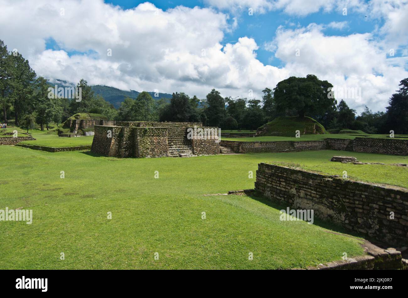 rovine degli indiani maya imimimimirati in guatemala Foto Stock
