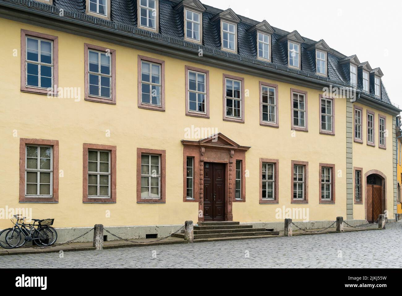 Weimar, Turingia, monumento della zona 'Old Town Eisenach', Frauenplan, Goethe House Foto Stock