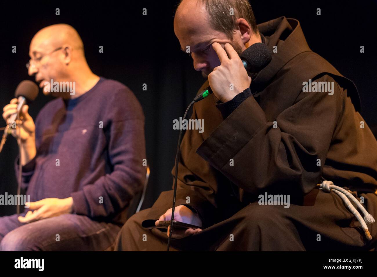 Insieme contro la discussione dell'odio tra tutte le religioni sante. Foto Stock