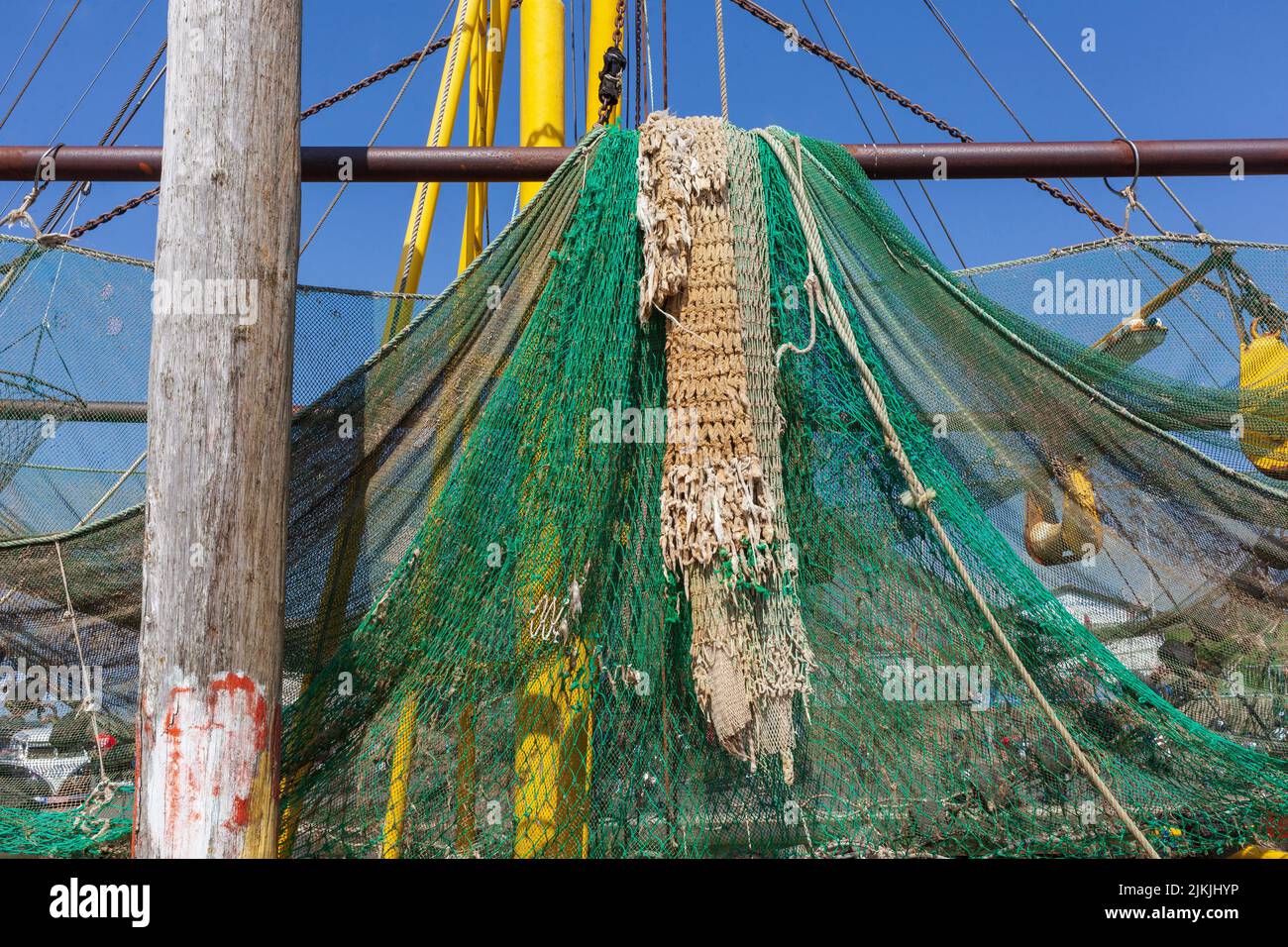 Kutterhafen, Dorumer Neufeld, Dorum, bassa Sassonia, Germania, Europa Foto Stock