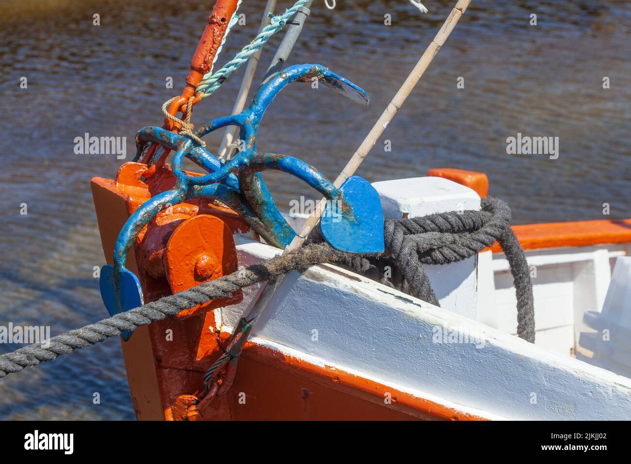 Kutterhafen, Dorumer Neufeld, Dorum, bassa Sassonia, Germania, Europa Foto Stock