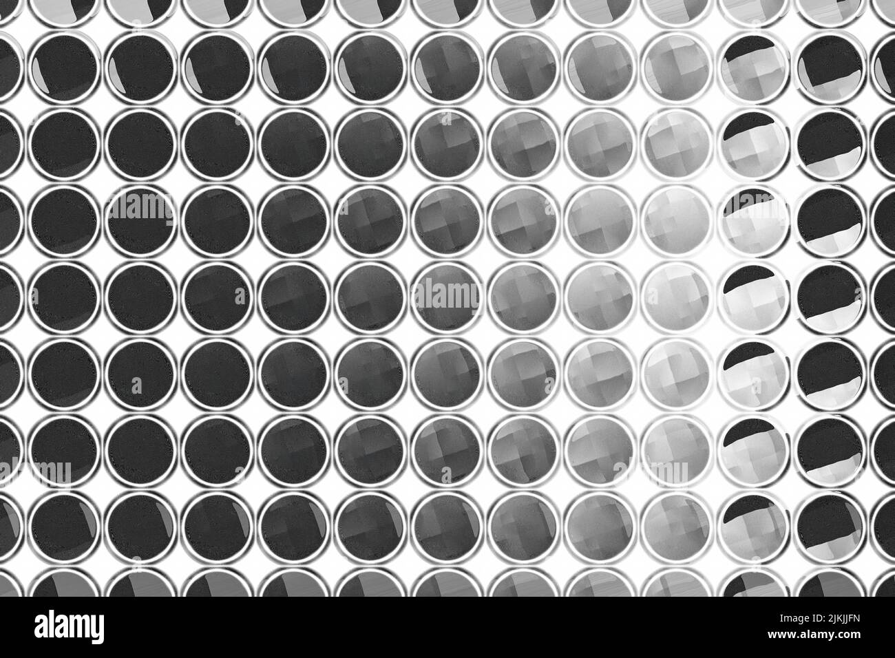 Anelli di illustrazione, con riempimento strutturato, texture, sfondo per ulteriore lavorazione Foto Stock