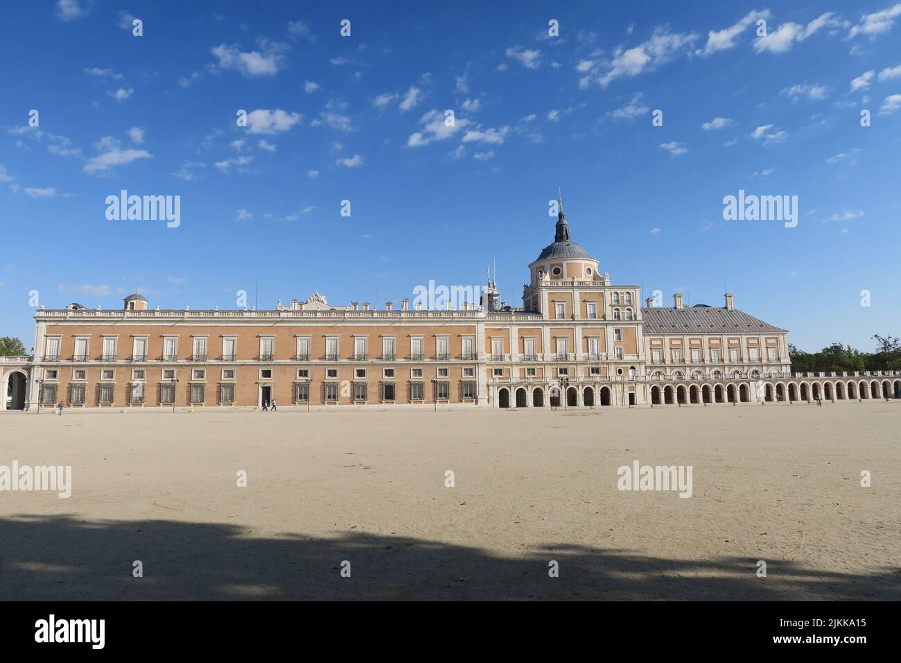 L'edificio del comune di Aranjuez a Madrid, Spagna, in una giornata di sole Foto Stock