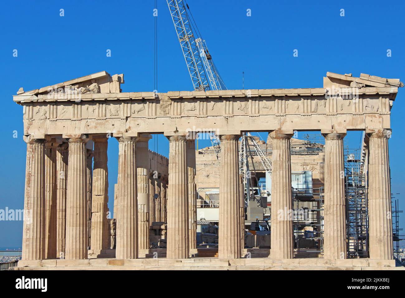 Santuario di Zeus Polieus all'Acropoli di Atene, Atene, Grecia Foto Stock