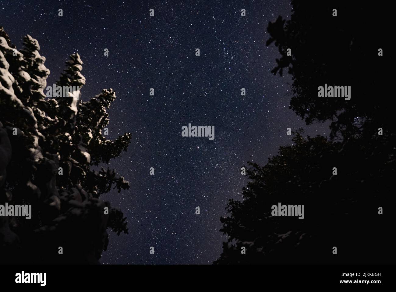 Lo skyline mozzafiato di Krvavec, Slovenia Foto Stock