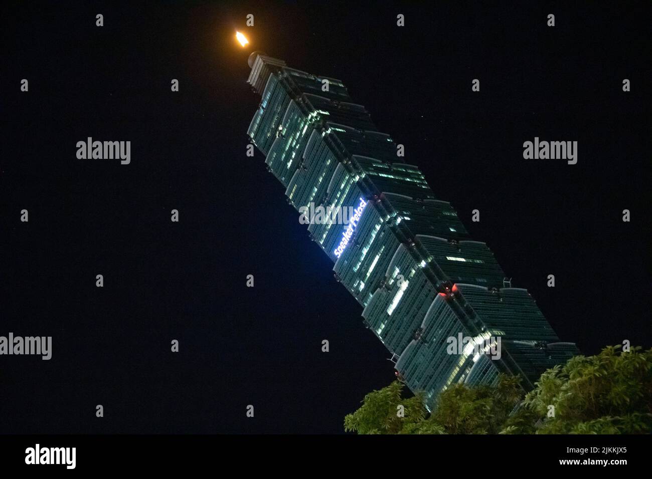 Il relatore della Camera dei rappresentanti degli Stati Uniti Nancy Pelosi è arrivato a Taiwan il 2 agosto 2022. (CTK Photo/Karel Picha) Foto Stock