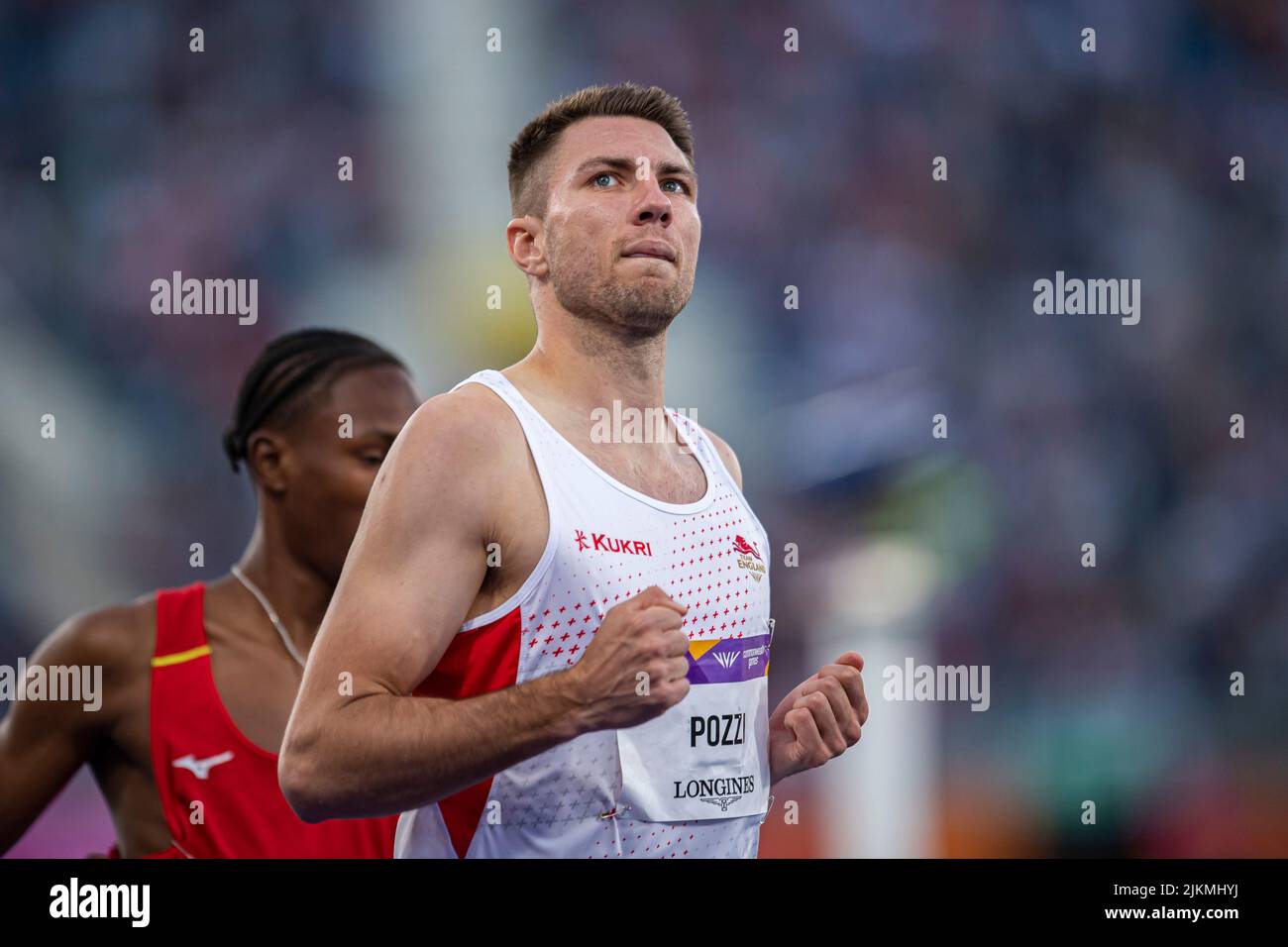 BIRMINGHAM, REGNO UNITO. 02th ago, 2022. Durante l'atletica e Para Athletics di Birmingham 2022 - Giochi del Commonwealth all'Arena di Birmingham il martedì 02 agosto 2022 a BIRMINGHAM, REGNO UNITO. Credit: Taka Wu/Alamy Live News Foto Stock