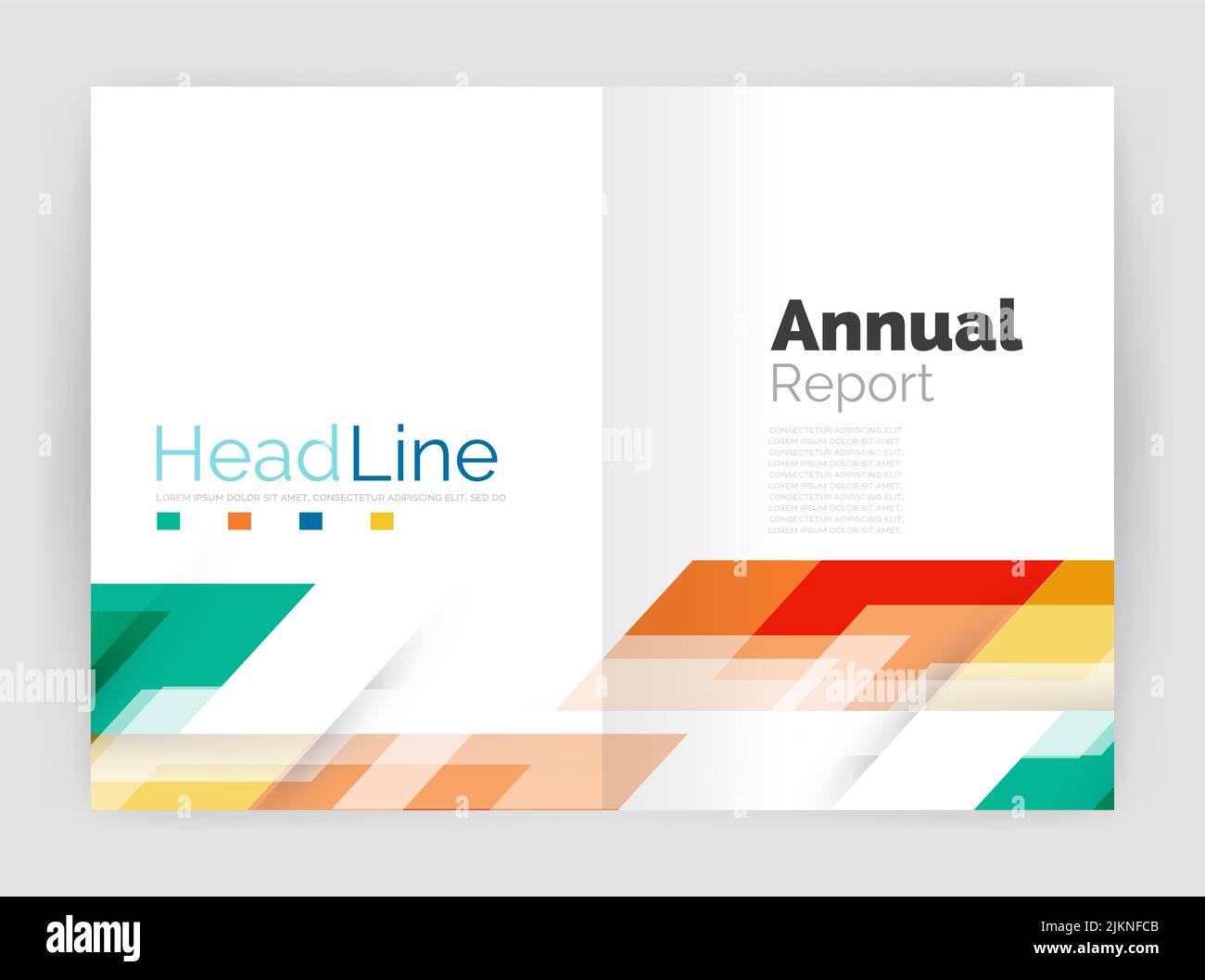 Set di linee diritte di affari sfondi astratti. Illustrazione vettoriale Illustrazione Vettoriale
