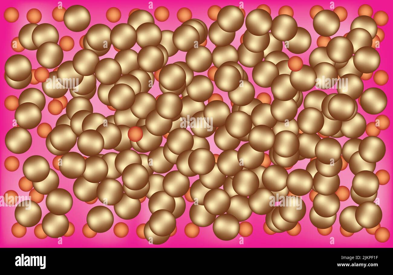 elettrone metallico Foto Stock