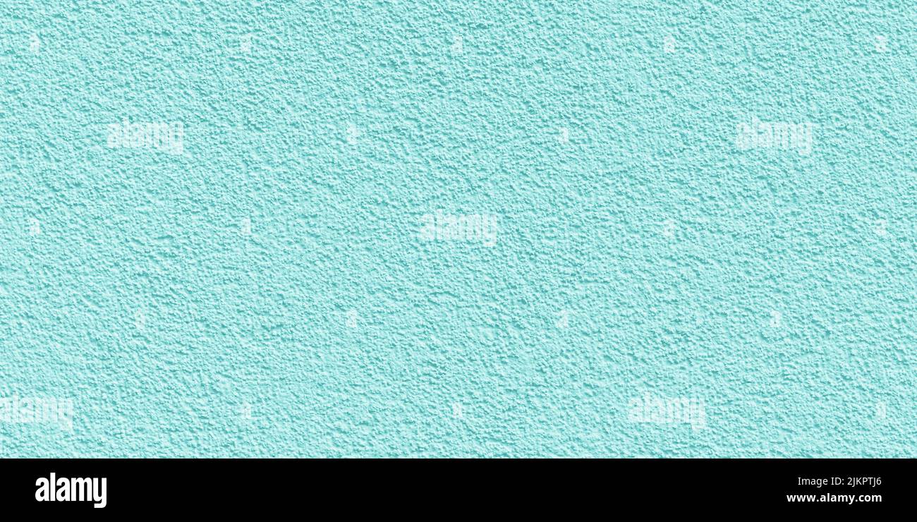 Texture verde di colore menta, sfondo parete acqua. Sfondo grunge astratto per il design artistico. Carta turchese dipinta, motivo a grana pastello. Moderno Foto Stock