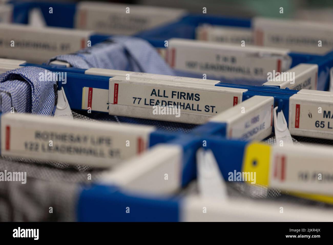 Royal Mail Sorting Office a Mount Pleasant, Londra, Inghilterra, Regno Unito Foto Stock