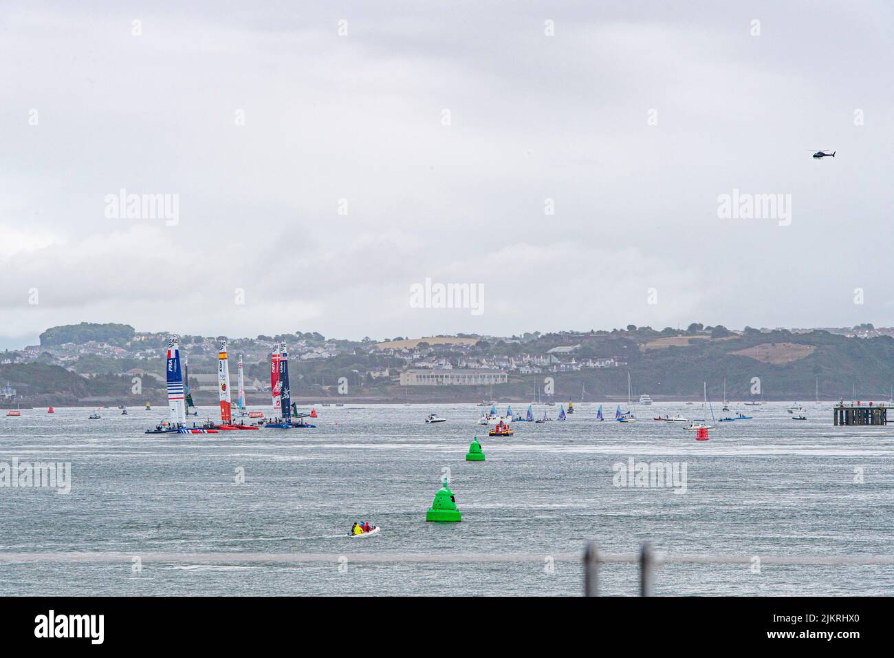 GP vela plymouth Foto Stock