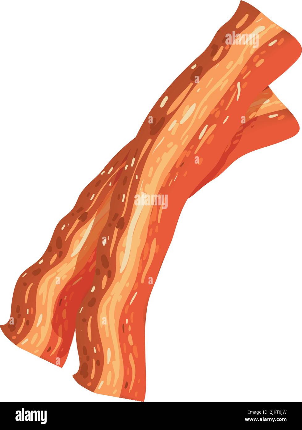 Fette di prosciutto crudo Immagini Vettoriali Stock Alamy