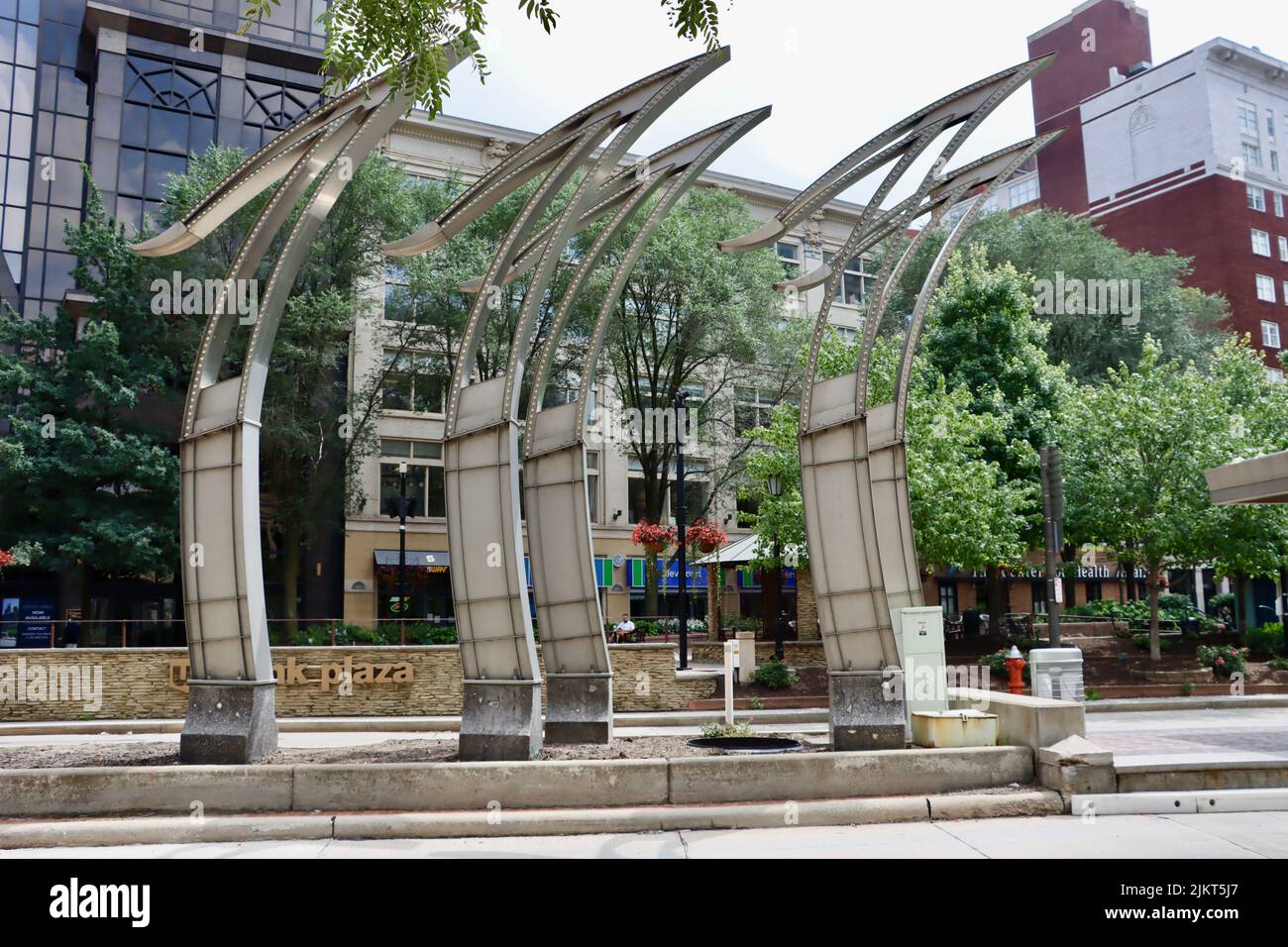 US Bank Plaza a Playhouse Square a Cleveland, Ohio Foto Stock