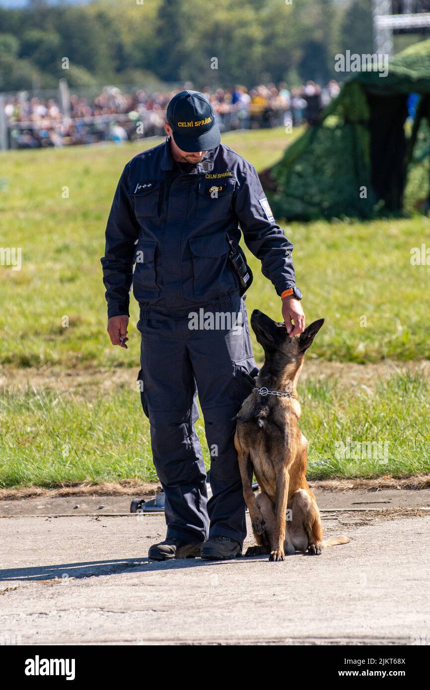 Giornate della NATO, Ostrava, Repubblica Ceca. 22nd settembre 2019 polizia speciale forze di frontiera sicurezza nazionale unità doganale ceca Foto Stock