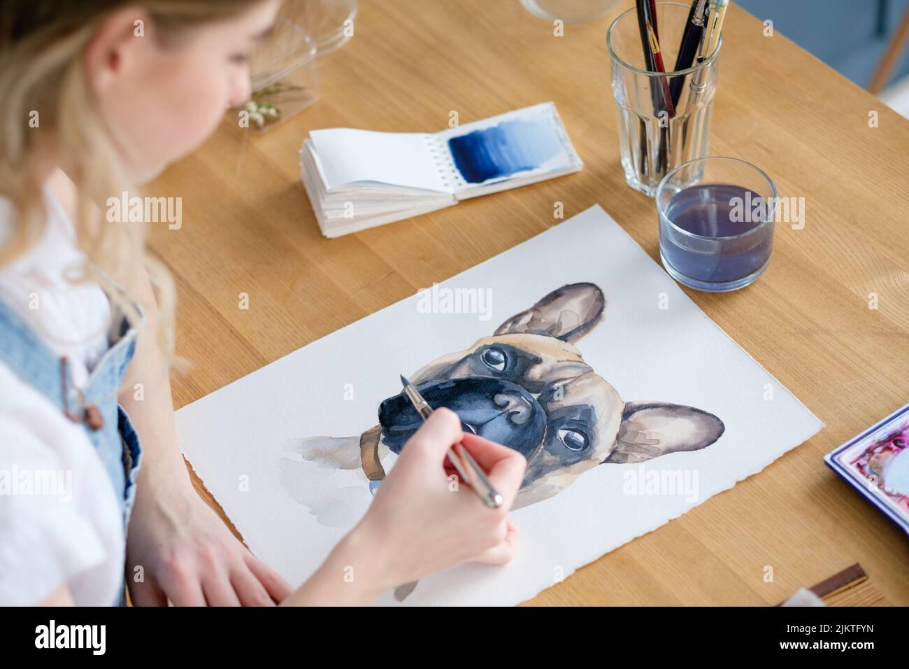 YSCOLOR Diamond Painting Pittura Diamante Fai Da Te Bulldog