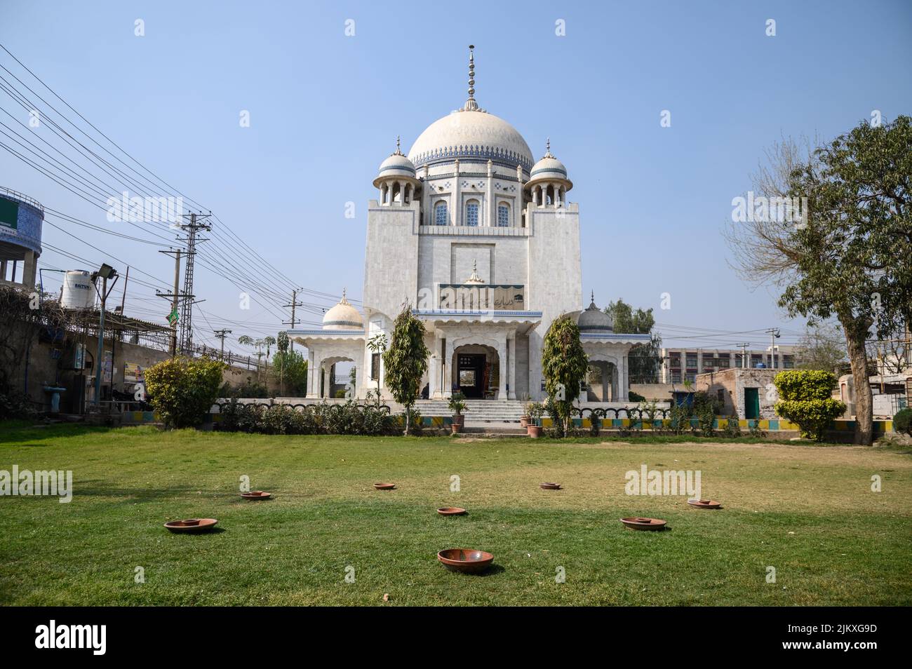 Syed Ahmad Saeed Kazmi fu studioso e sufi che viveva a Multan. Foto Stock