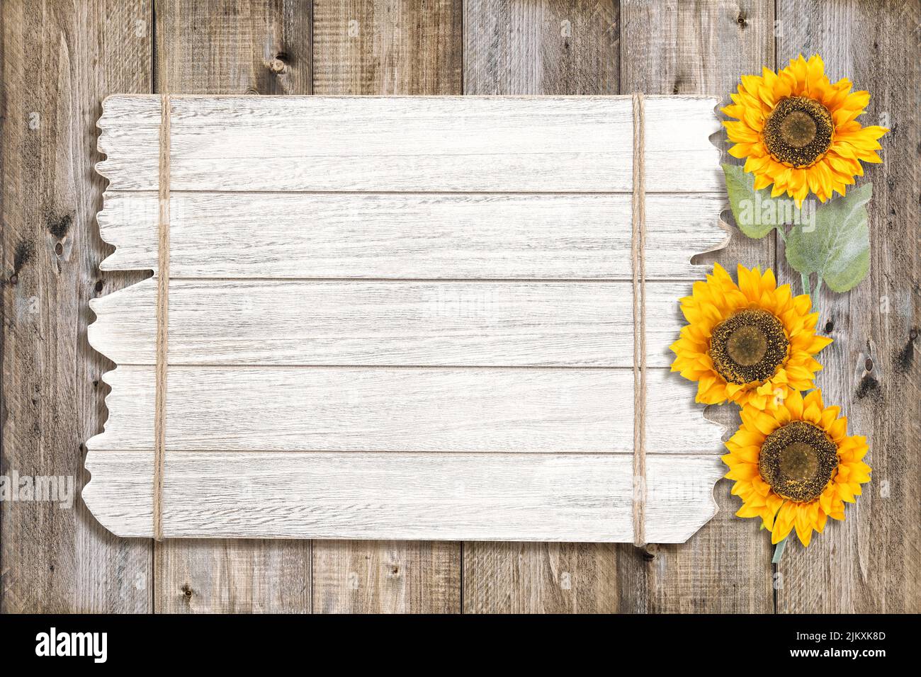 Casa colonica legno sfondo legno cartello mockup legno Foto Stock