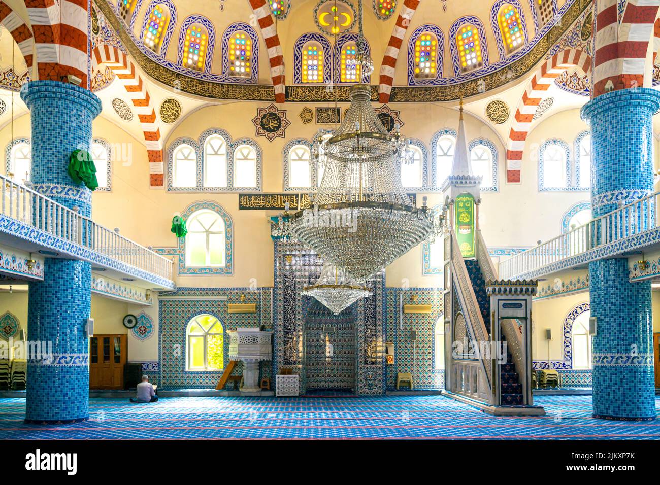 İbrahim Ethem Camii - Moschea a Istanbul - Bağcılar / İstanbul, Turchia Foto Stock
