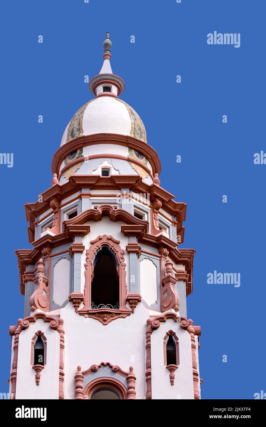 Viaggiare a Caracas. Architettura della navata principale del Pantheon Nazionale dove riposano gli eroi venezuelani Foto Stock