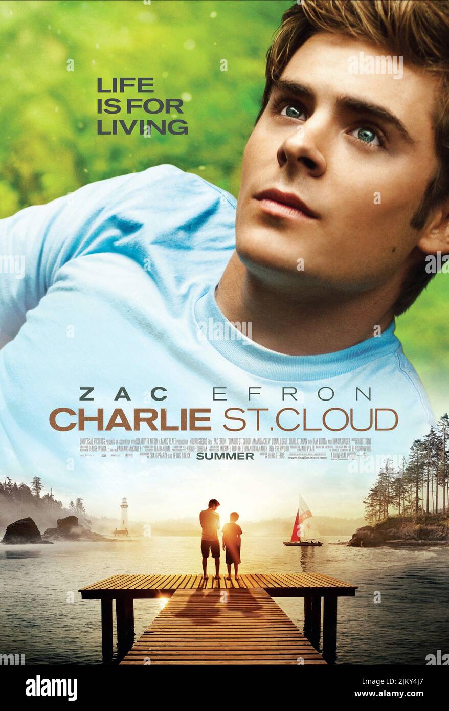 ZAC EFRON, CHARLIE ST. Il cloud, 2010 Foto Stock