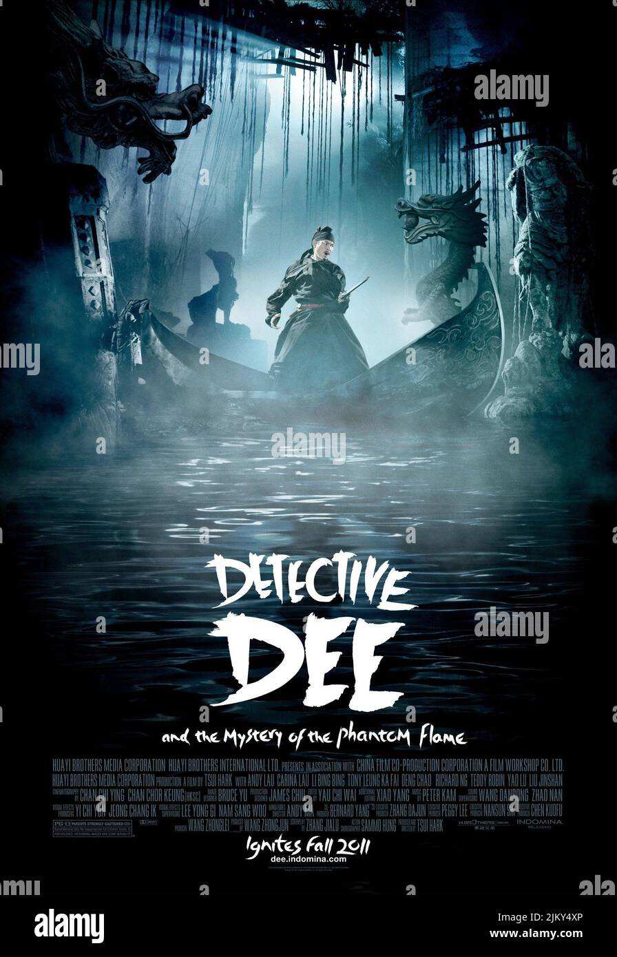 POSTER DEL FILM, DETECTIVE DEE: MISTERO DELLA FIAMMA FANTASMA, 2010 Foto Stock