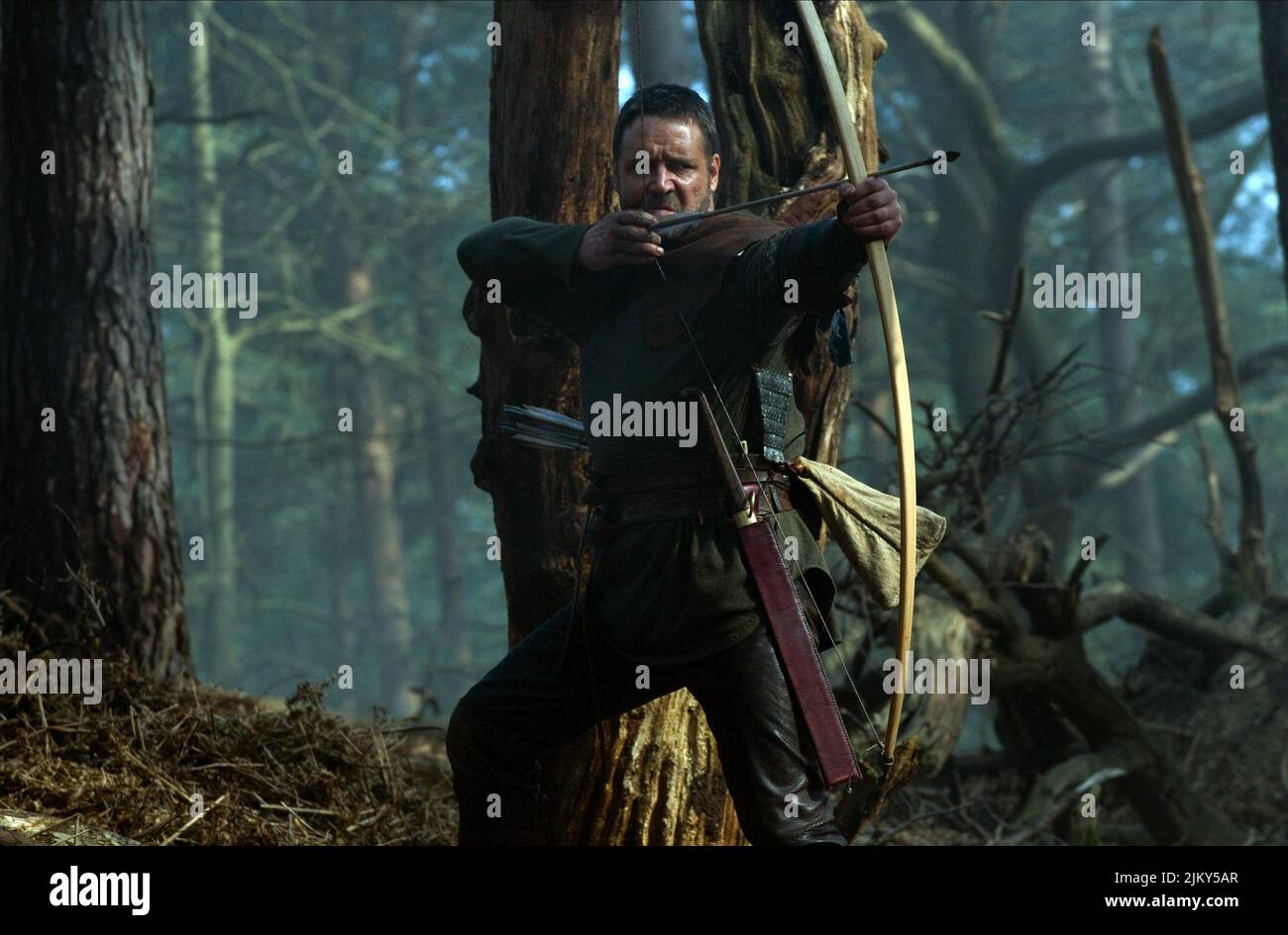 RUSSELL CROWE, ROBIN HOOD, 2010 Foto Stock