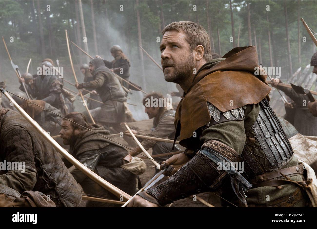 RUSSELL CROWE, ROBIN HOOD, 2010 Foto Stock