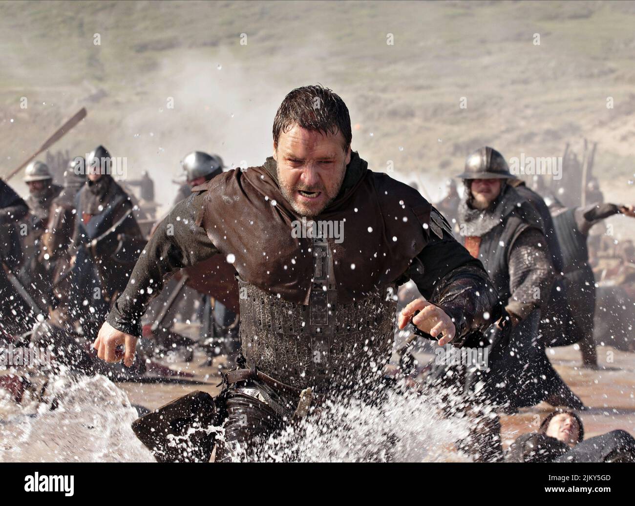 RUSSELL CROWE, ROBIN HOOD, 2010 Foto Stock