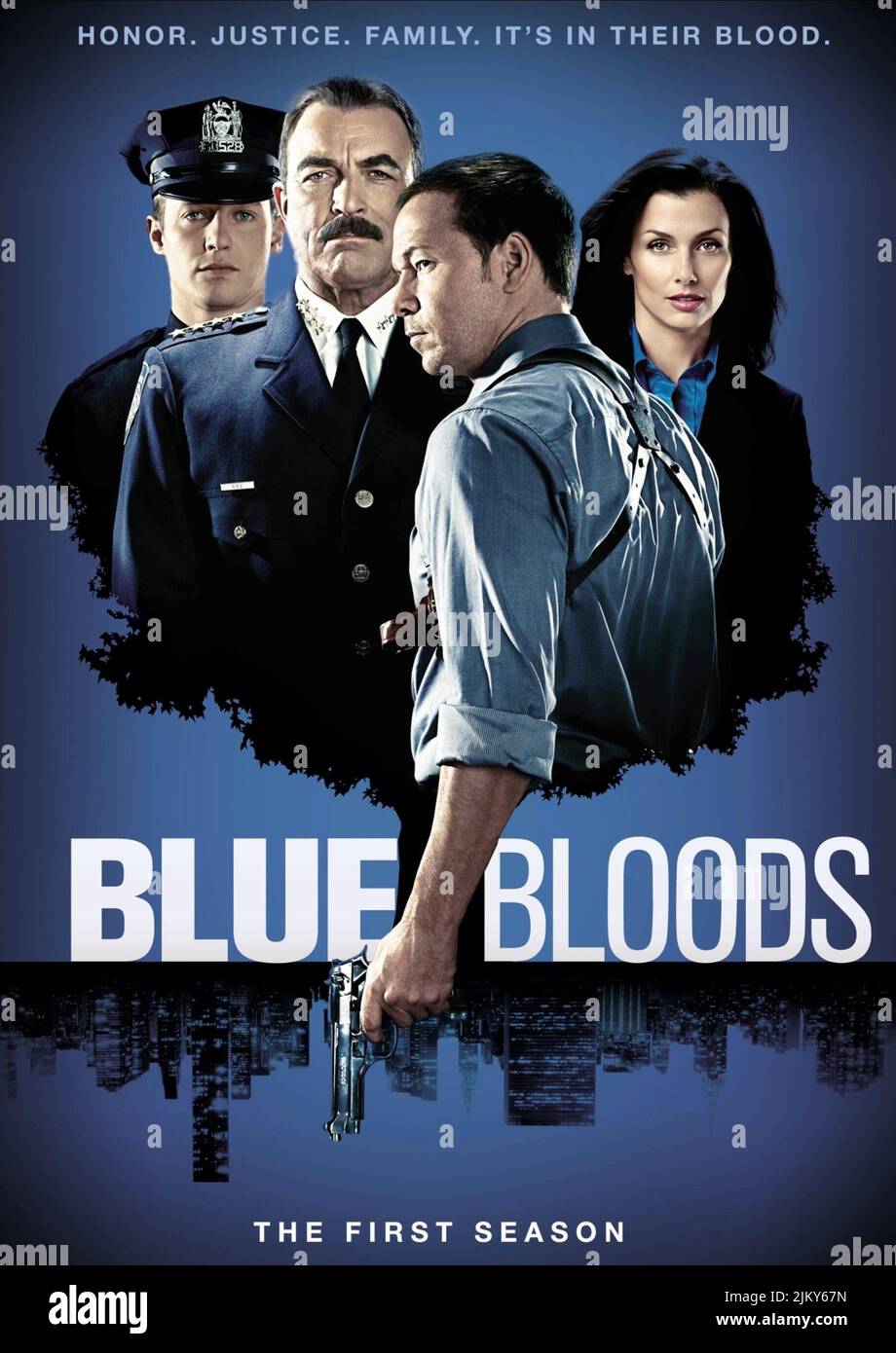 Sarà Estes, Tom Selleck, Donnie Wahlberg, Bridget Moynahan POSTER, blu di prodotti ematici, 2010 Foto Stock