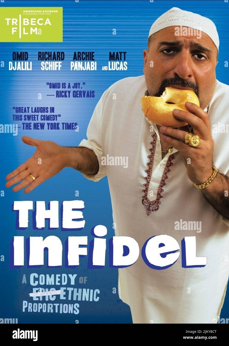 OMID DJALILI POSTER, L'INFEDEL, 2010 Foto Stock