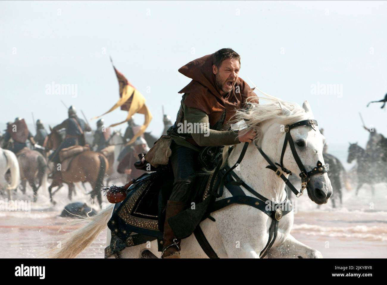 RUSSELL CROWE, ROBIN HOOD, 2010 Foto Stock