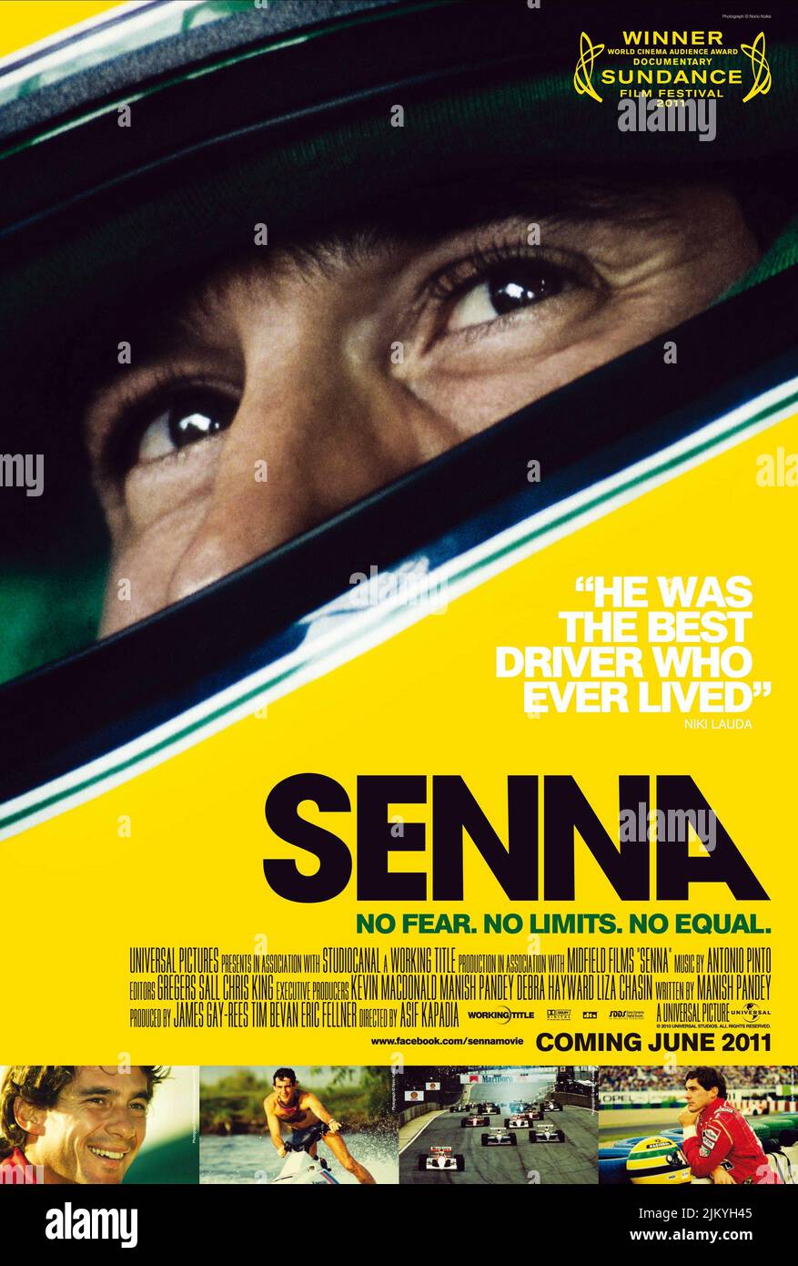AYRTON SENNA POSTER, Senna, 2010 Foto stock - Alamy