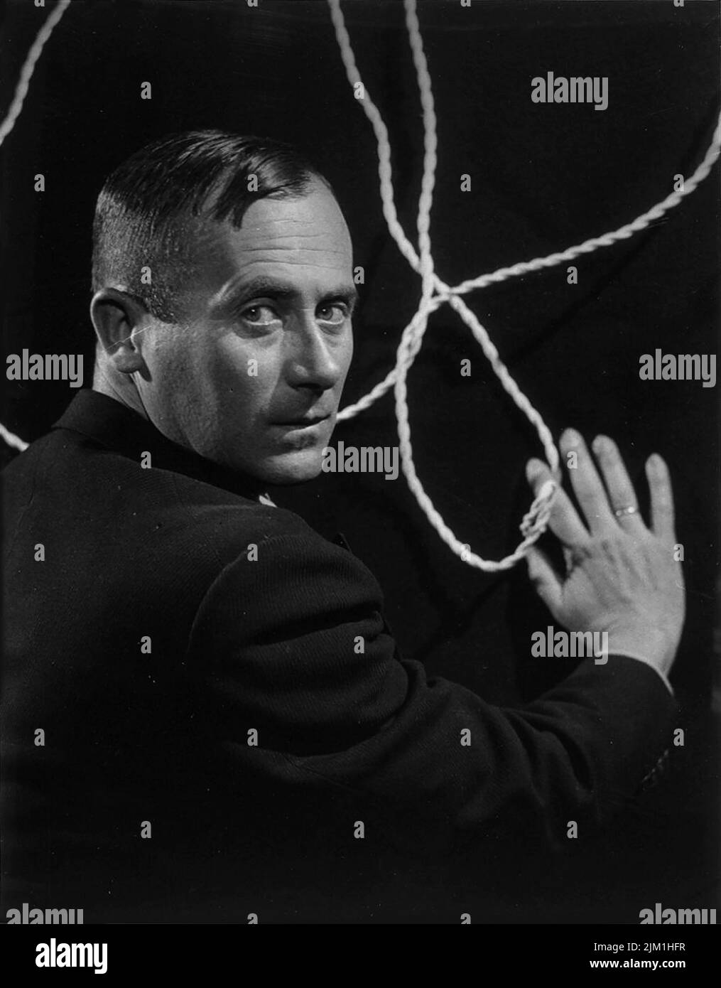 Ritratto di Joan Miró. Museo: © Man Ray Trust. Foto Stock