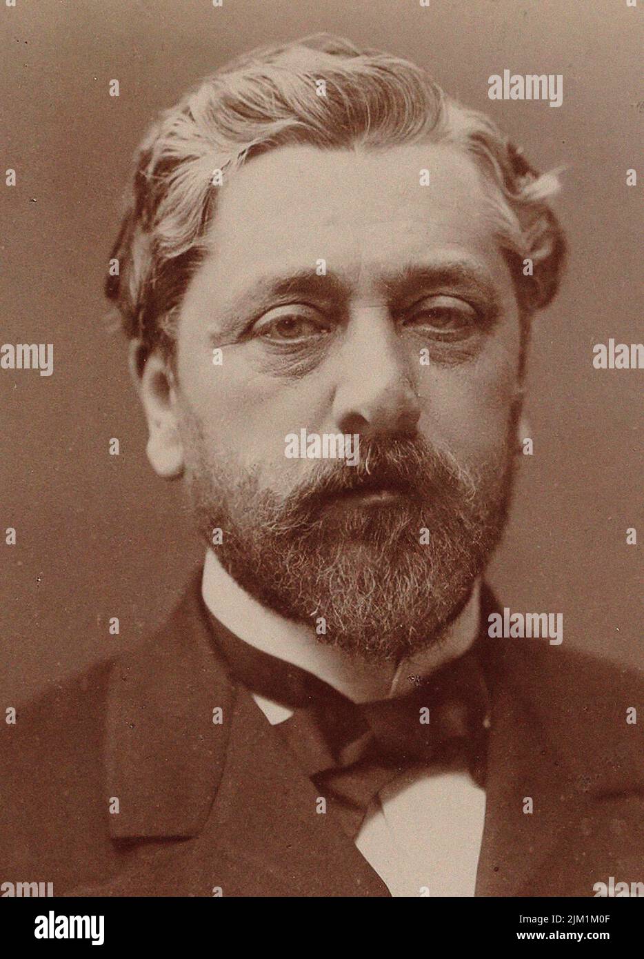 Gustave Eiffel (1832-1923). Museo: COLLEZIONE PRIVATA. Autore: Studio fotografico Nadar. Foto Stock