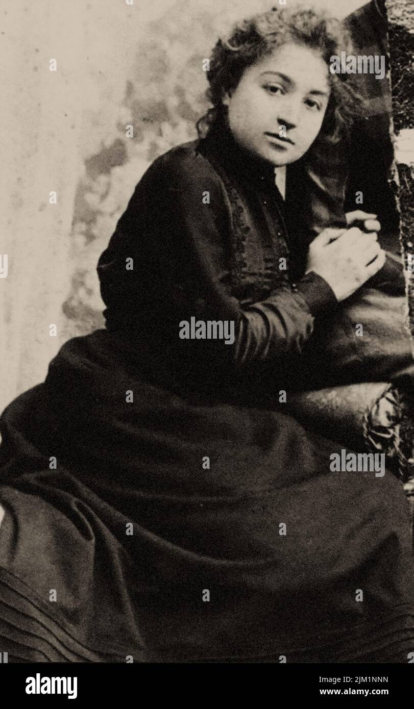 Alexandra Exter Alexandrovna (1882-1949). Museo: Collezione privata. Autore: anonimo. Foto Stock