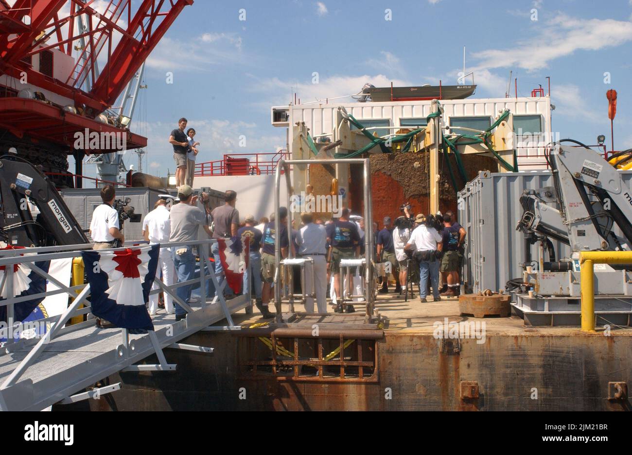 National Oceanic and Atmospheric Administration - TORRETTA HOMECOMING USS MONITOR Foto Stock