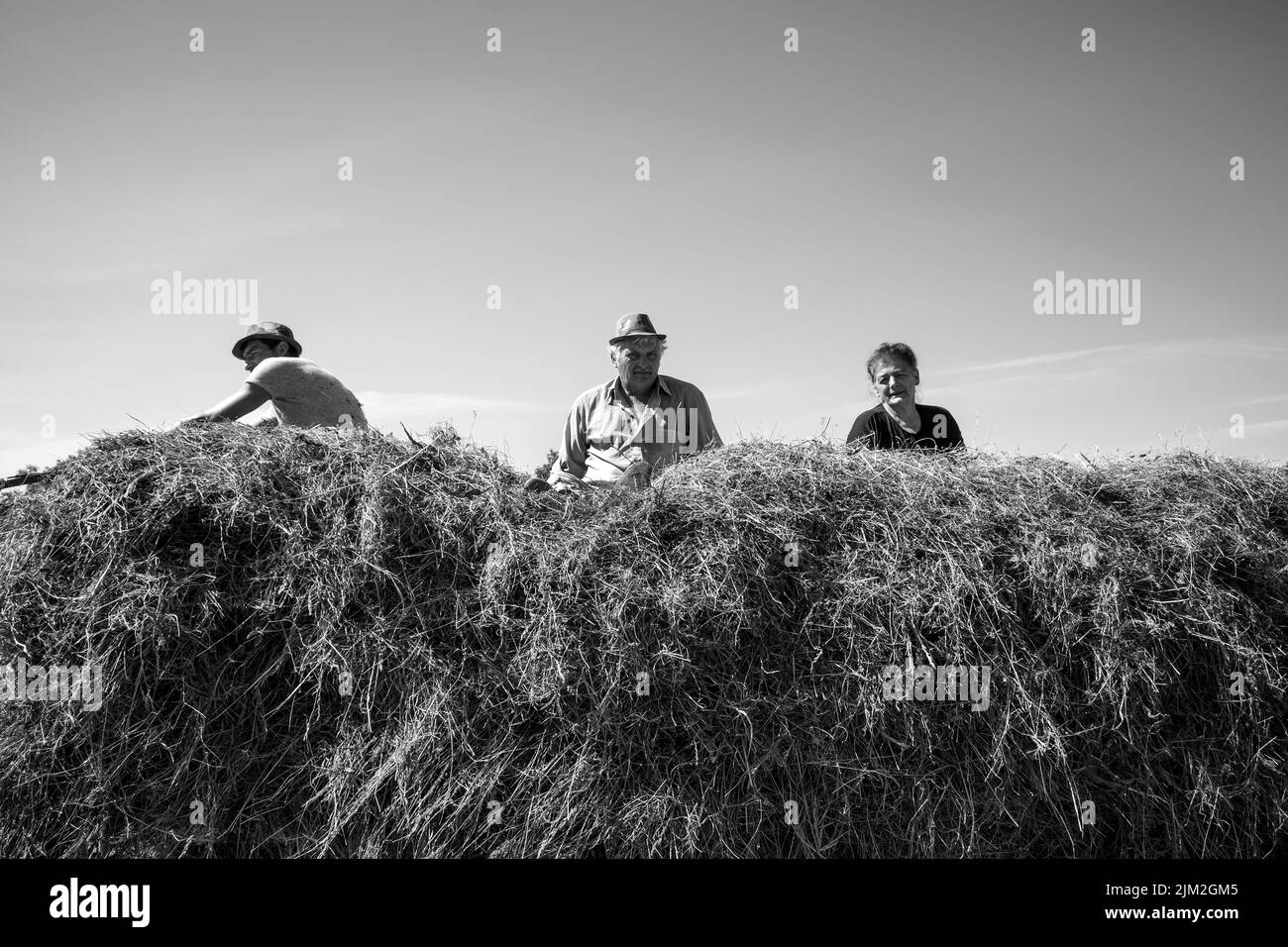 Romania, Transilvania, Dorolea, vita quotidiana in campagna Foto Stock