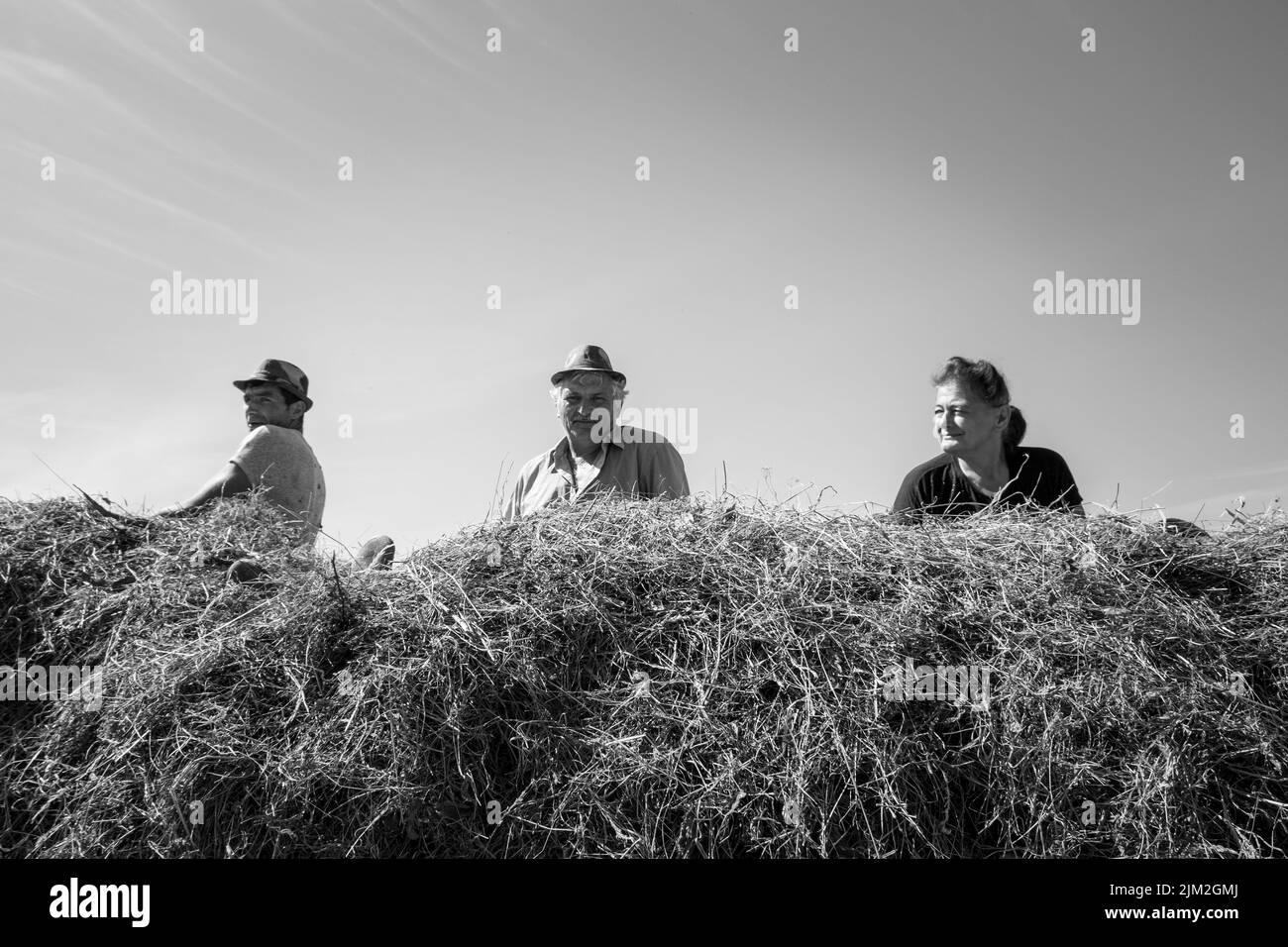 Romania, Transilvania, Dorolea, vita quotidiana in campagna Foto Stock
