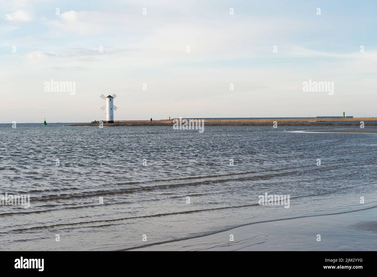 Stawa Młyny, Świnoujście, Voivodato della Pomerania Occidentale; in Polonia Foto Stock