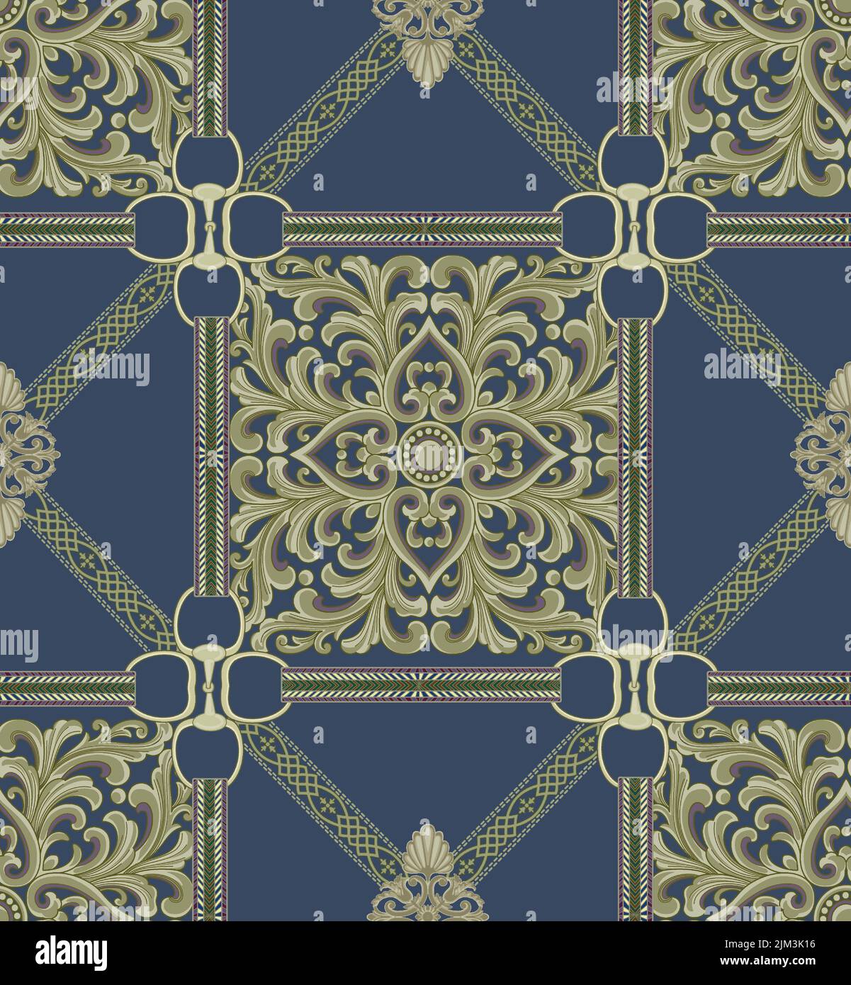 Un primo piano di fantasie classiche Foto Stock